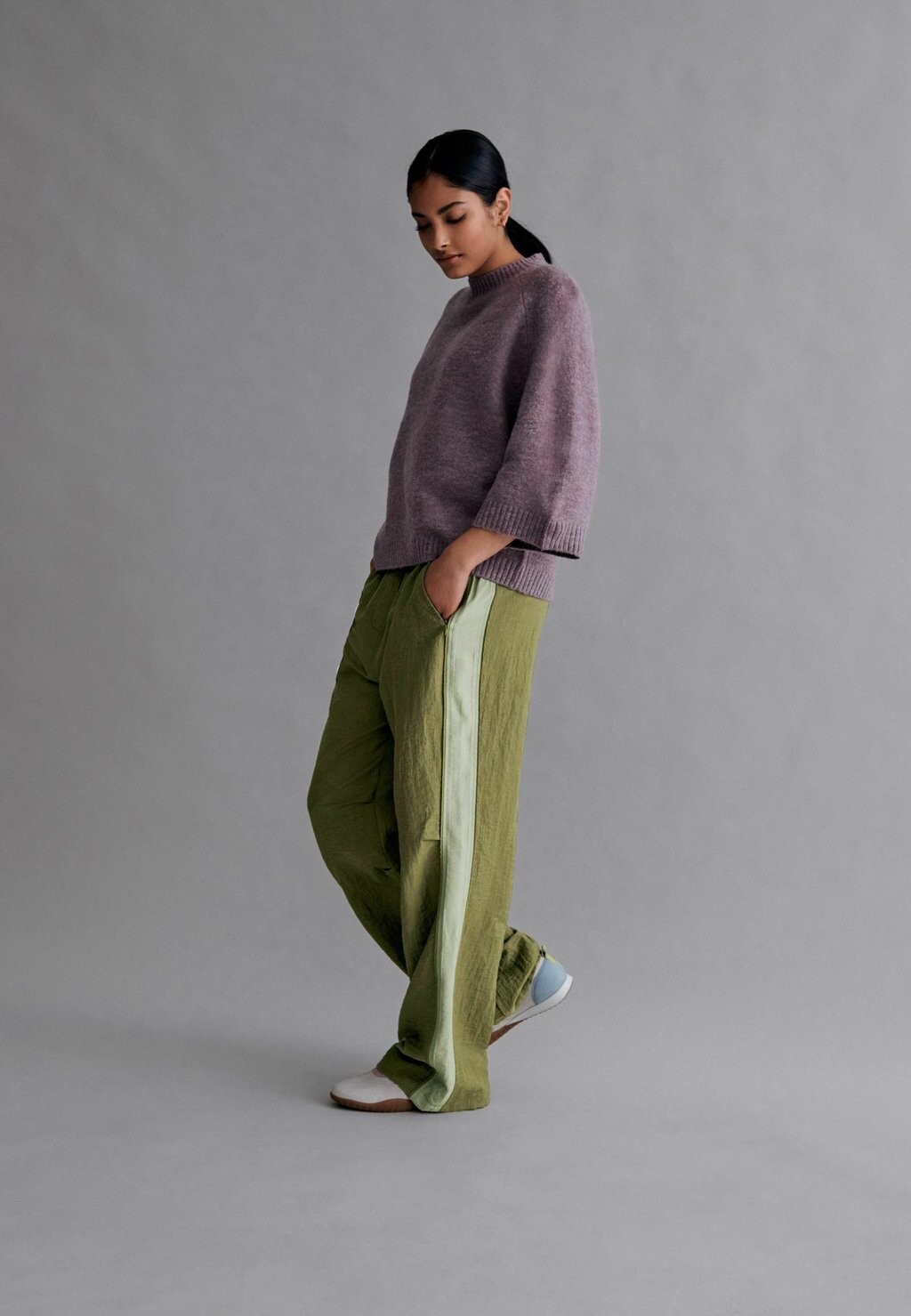 

Брюки SIDE STRIPE PULL ON Next, зеленый