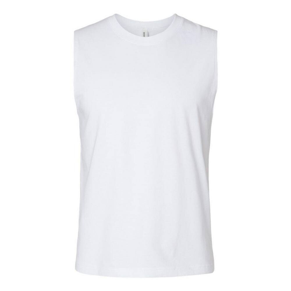 

Майка Bella + Canvas Jersey Muscle Tank Bella+Canvas, белый