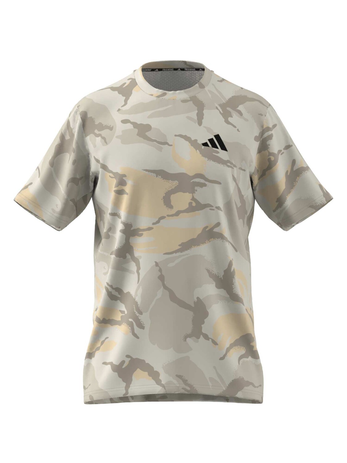 

Футболка Adidas Performance Train Essentials Seasonal Camo T-Shirt, бежевый