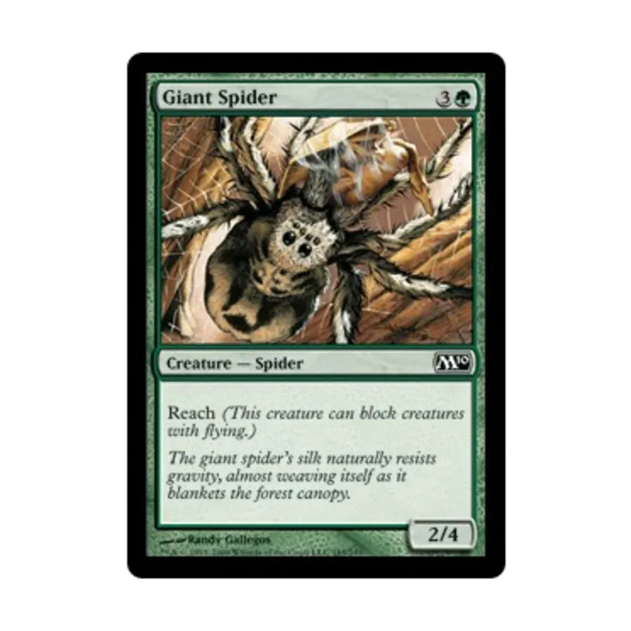 

CCG Гигантский паук (С) (фольга), MTG - Magic 2010