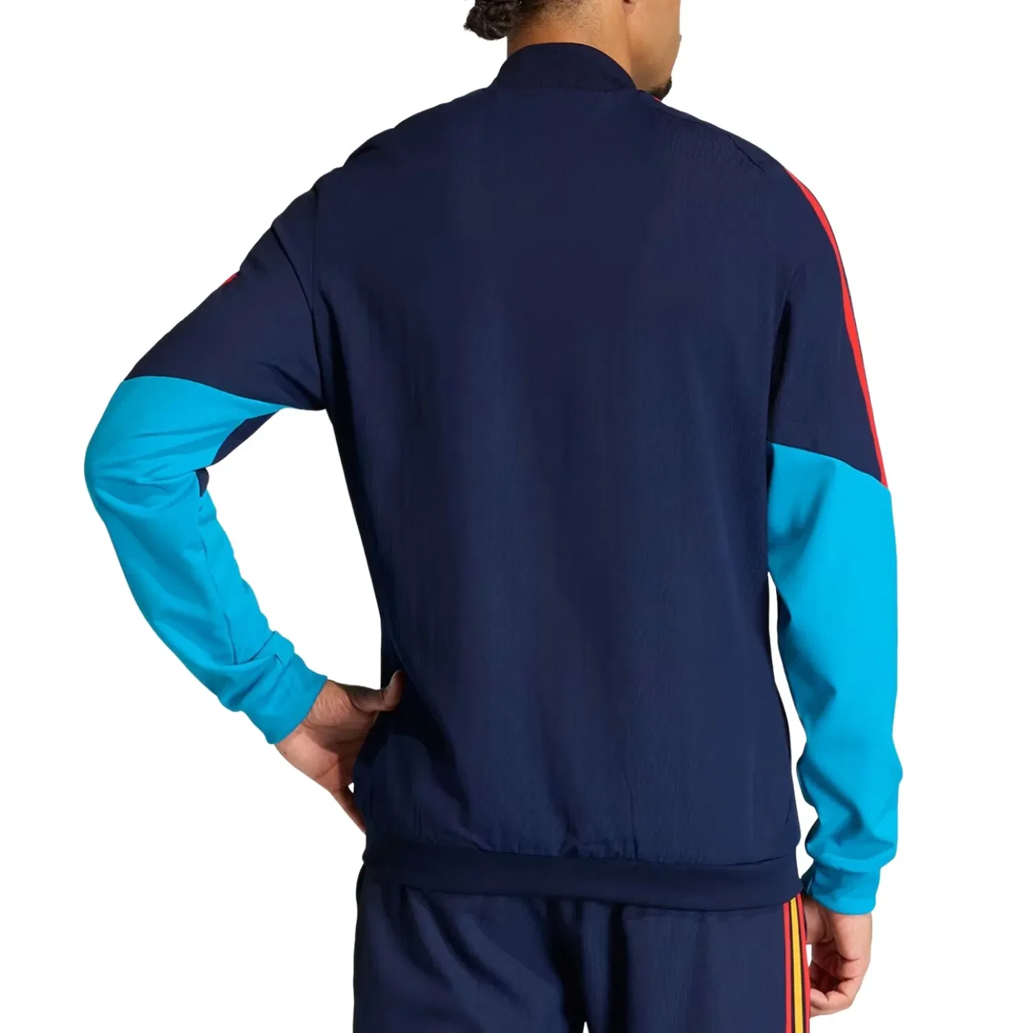 Куртка Adidas Spain 26 Tiro Presentation Jacket 'Night Indigo' KA8174, темно-синий — фото 3