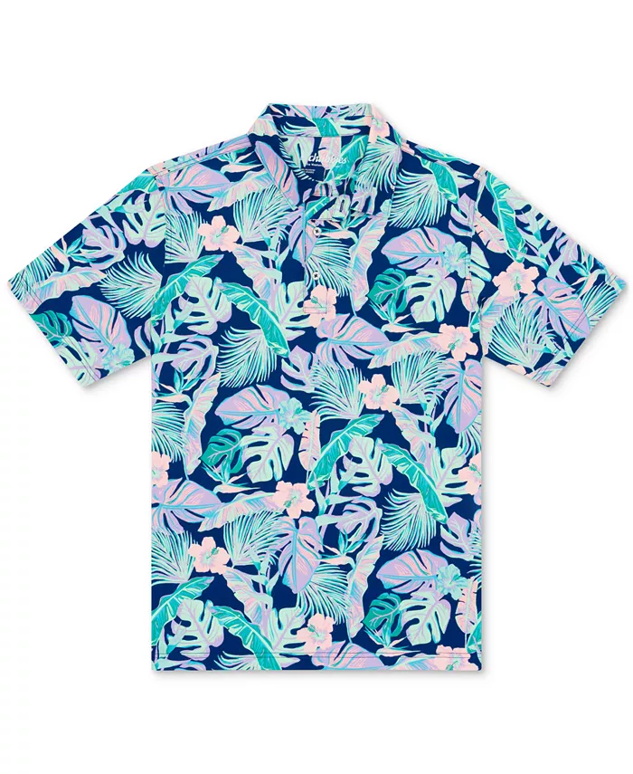 

Мужская поло The Night Fauna Performance Polo 2.0 Chubbies, синий