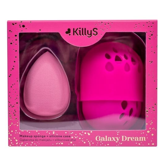 

Спонж для макияжа в силиконовом футляре Killys, Galaxy Dream