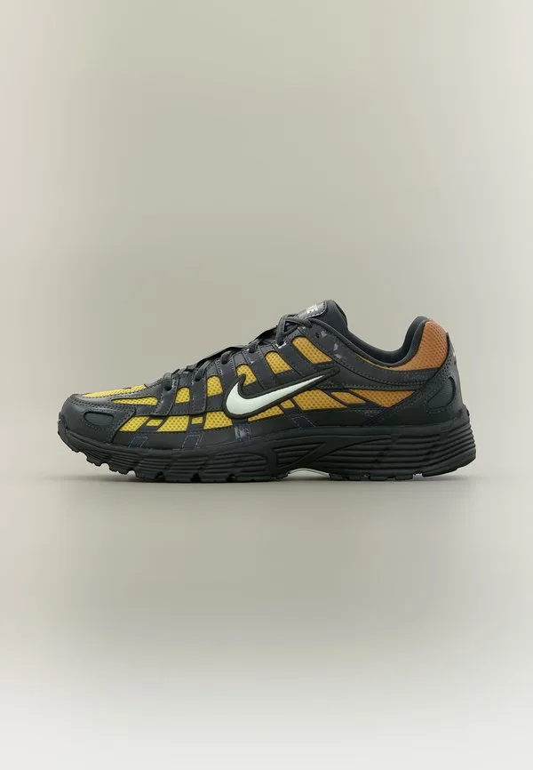 Кроссовки p 6000 fade Nike Sportswear, Dark Smoke Grey/Barely Green/Monarch/Sonic Yellow