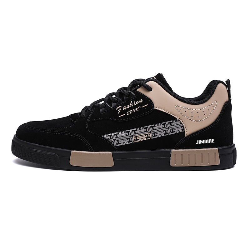 

Нескользящие низкие кроссовки для мужчин King Jinmai, Black Beige