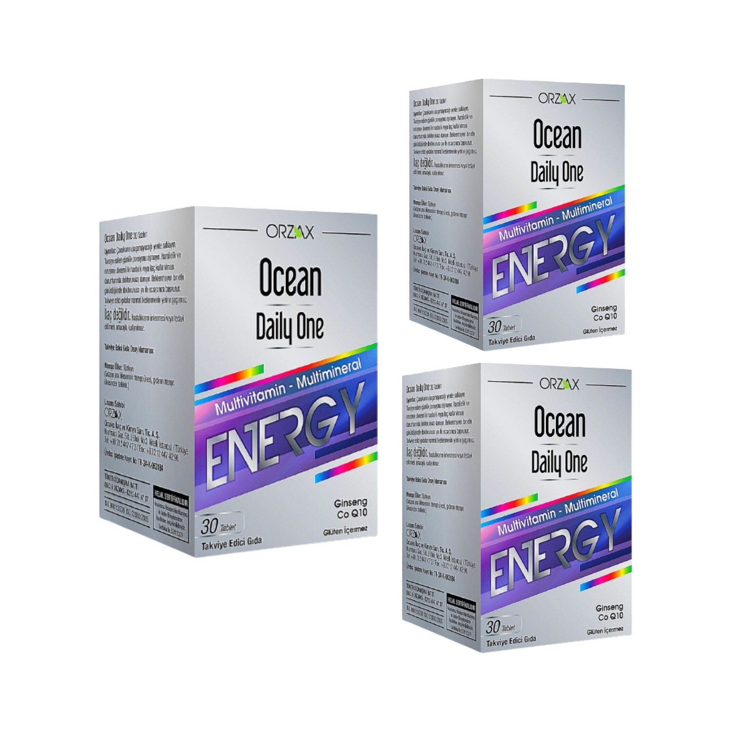 

Поливитамины Ocean Daily One Energy Multivitamin, 3 шт