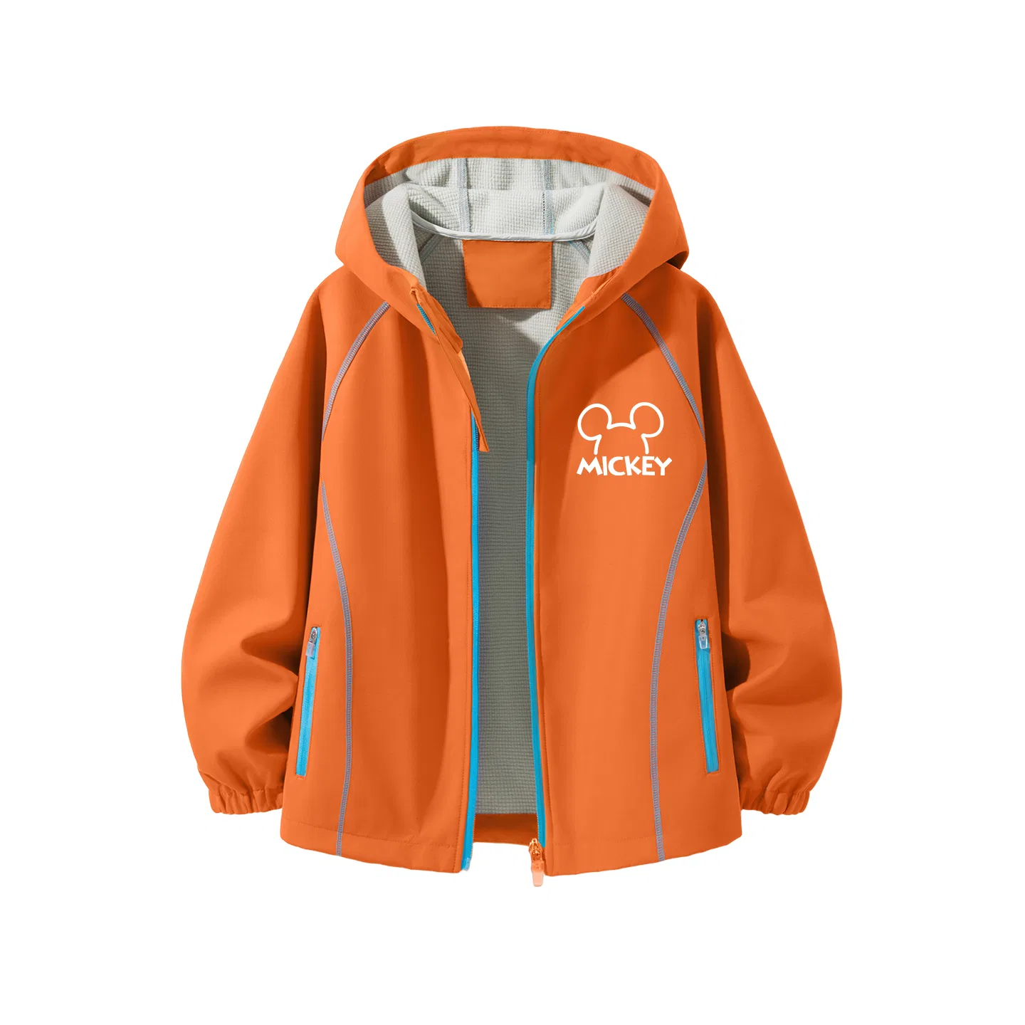 Детская куртка с капюшоном из плотной ткани Vibrant Orange Disney