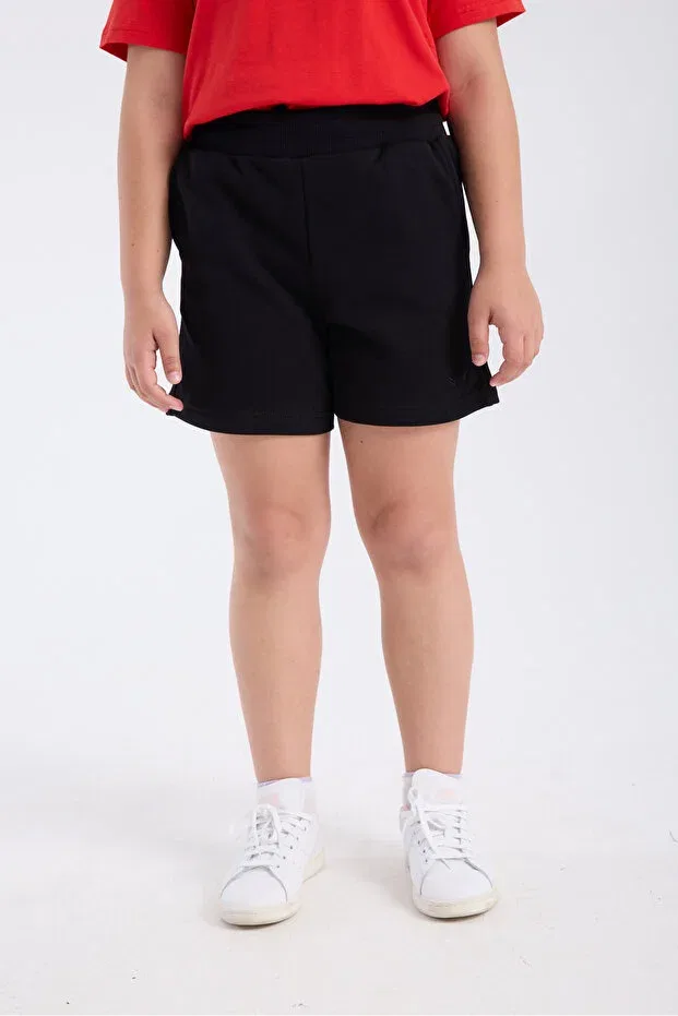 Детские шорты для девочек хлопковые Dk Dokumaci, Black
