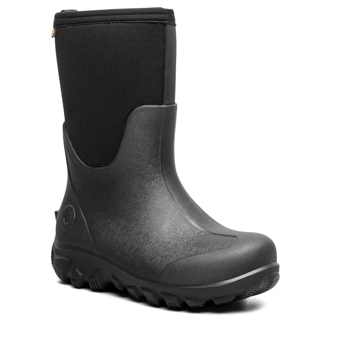 Детские сапоги для девочек водонепроницаемые Bogs Classic Seamless No Handles Kids Boots, Black — фото 3