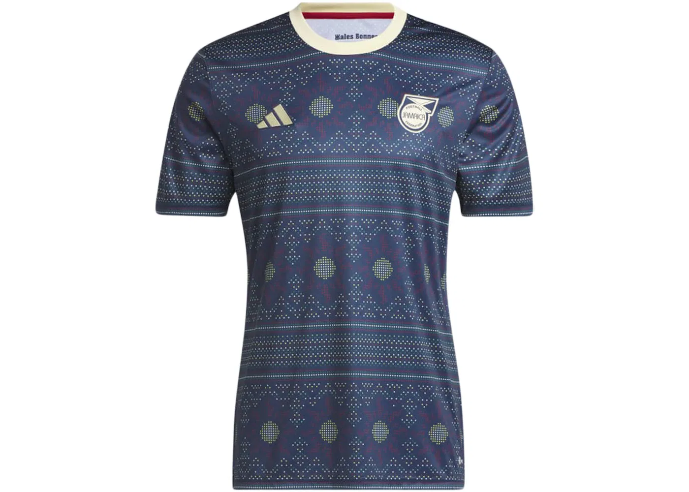 Мужская футболка с длинным рукавом Adidas Jamaica Tiro 23 Pre-Match Jersey, Collegiate Navy