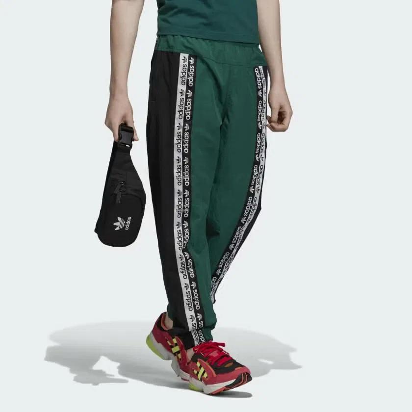 Брюки спортивные с логотипом Originals R.Y.V Adidas, зеленый — фото 4