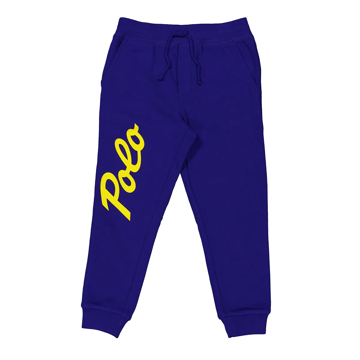 Спортивные брюки из футера с логотипом Polo Ralph Lauren, Navy