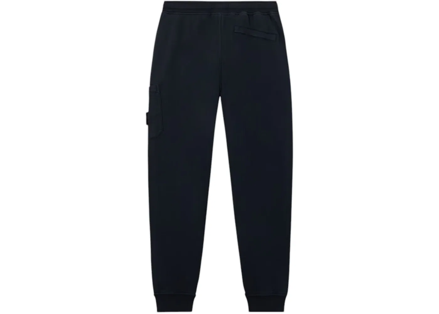 Мужские джоггеры из органического хлопкового футера Slim Fit Stone Island, Navy Blue — фото 2