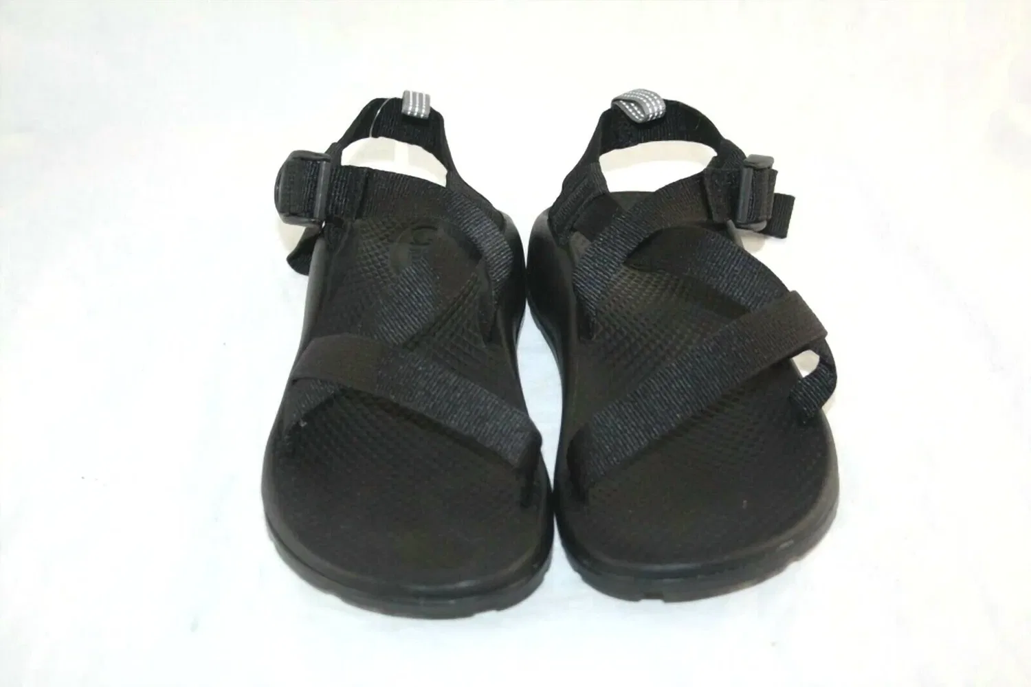 Детские сандалии с открытым носом и контурной стелькой Z/1 Eco Tread Chaco, черный — фото 3