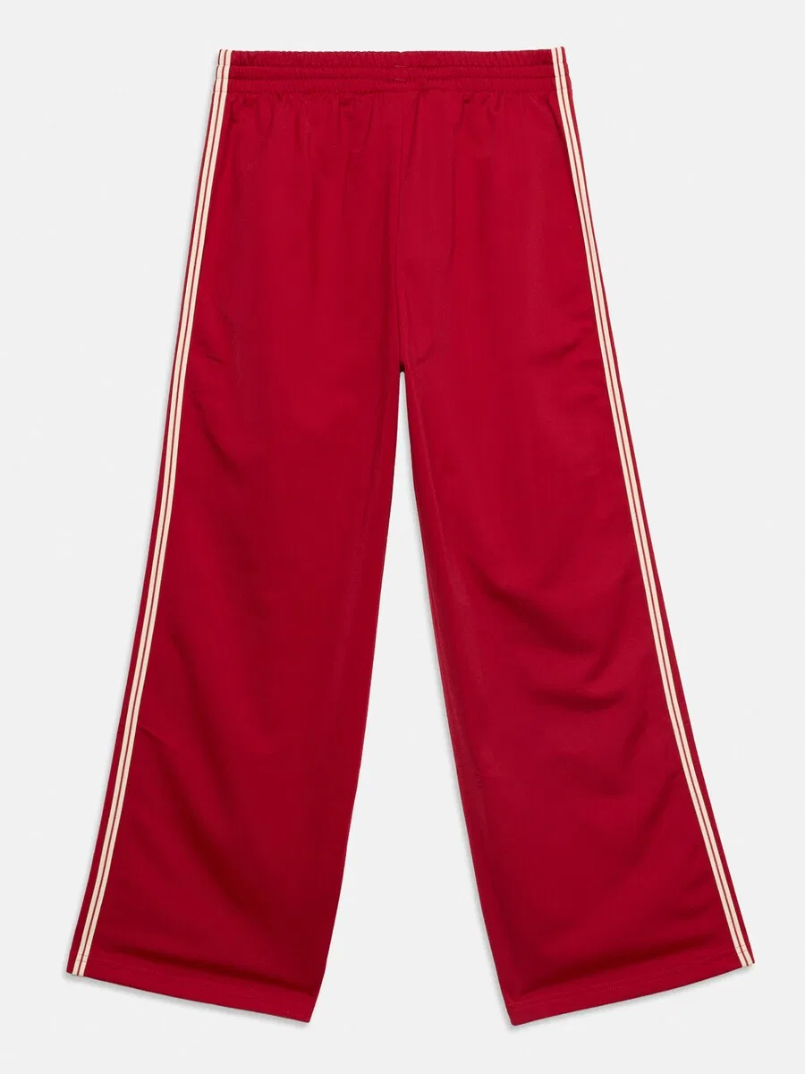 Брюки ADIDAS ORIGINALS свободного кроя 'FIREBIRD TP' красного цвета — фото 3
