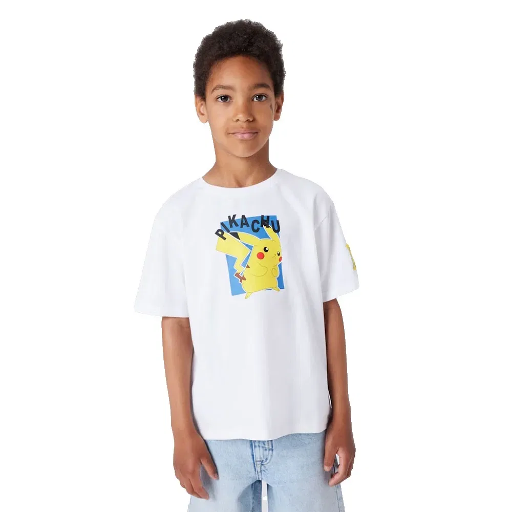 Футболка с коротким рукавом Pokemon Regular Name It, белый