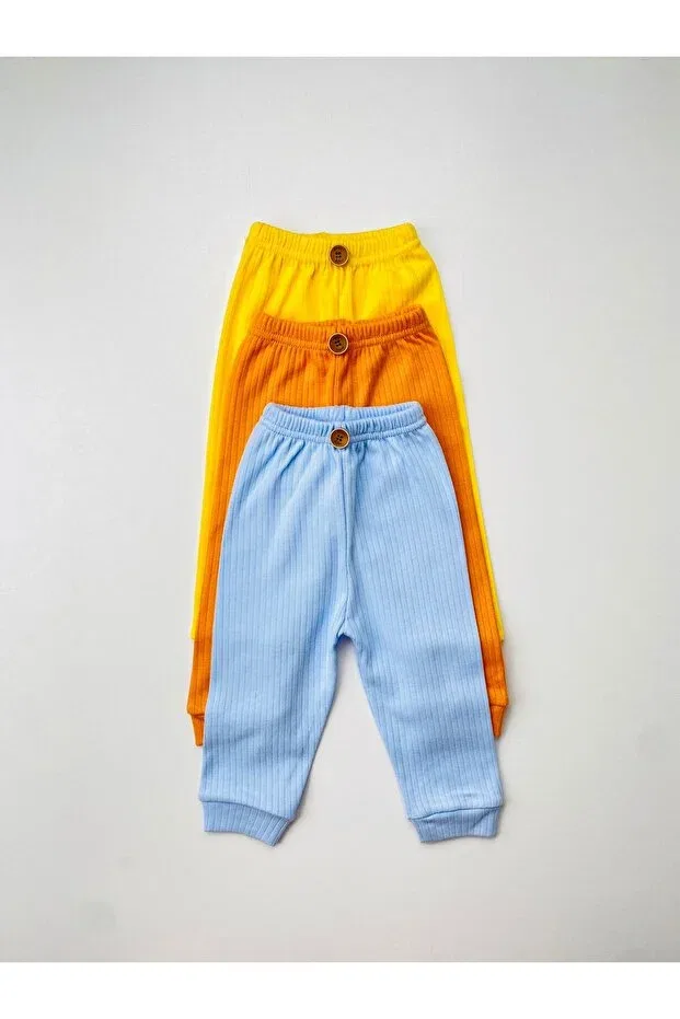 Детские брюки для девочек с принтом Basics Efu Baby, Multicolored