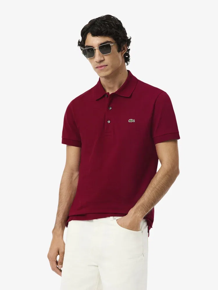 Футболка поло Slim Fit LACOSTE, Wine