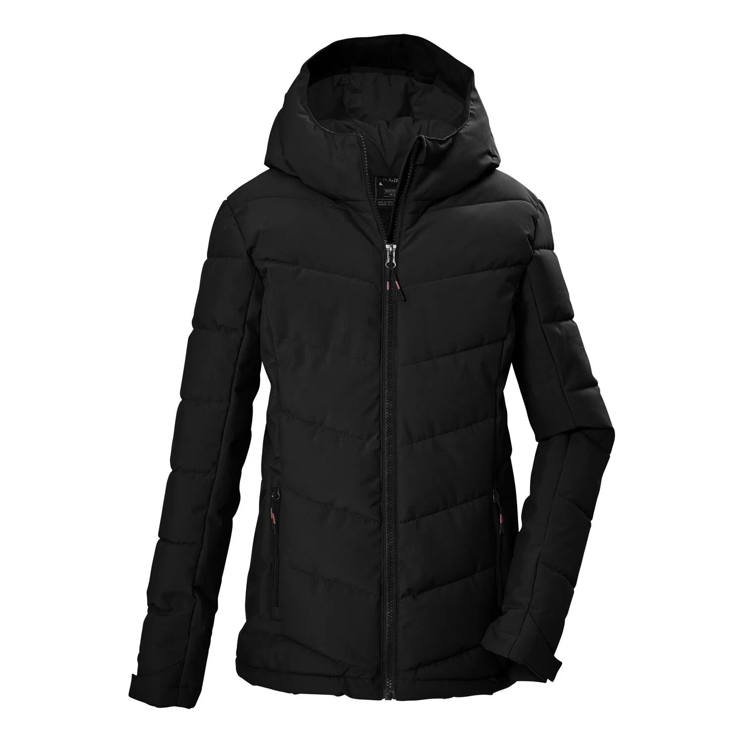 Детская куртка стеганая KOW 220 GRLS QLTD JCKT Killtec, Цвет: Schwarz