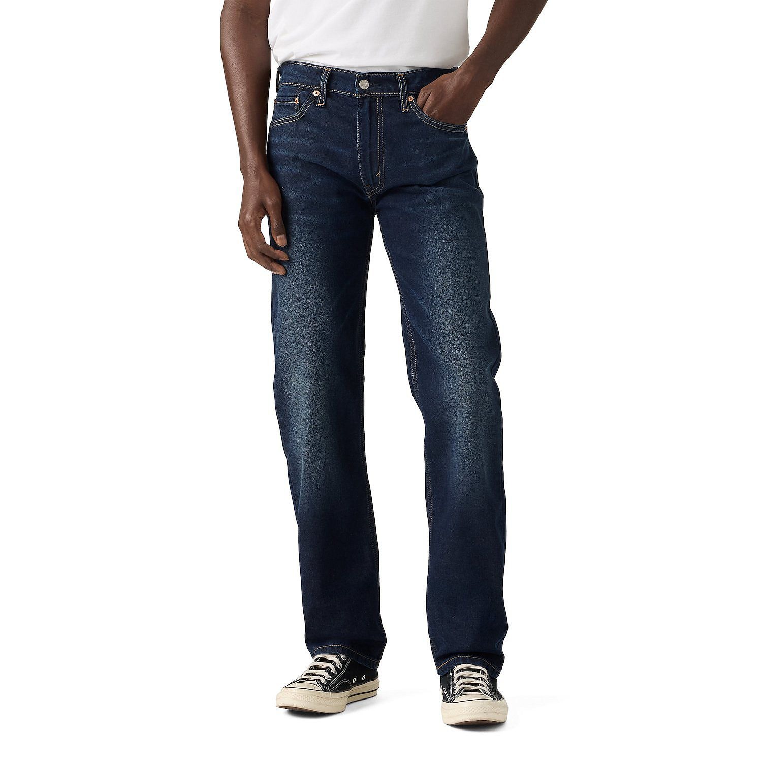 Мужские узкие прямые эластичные джинсы Levi's 513, Snapback