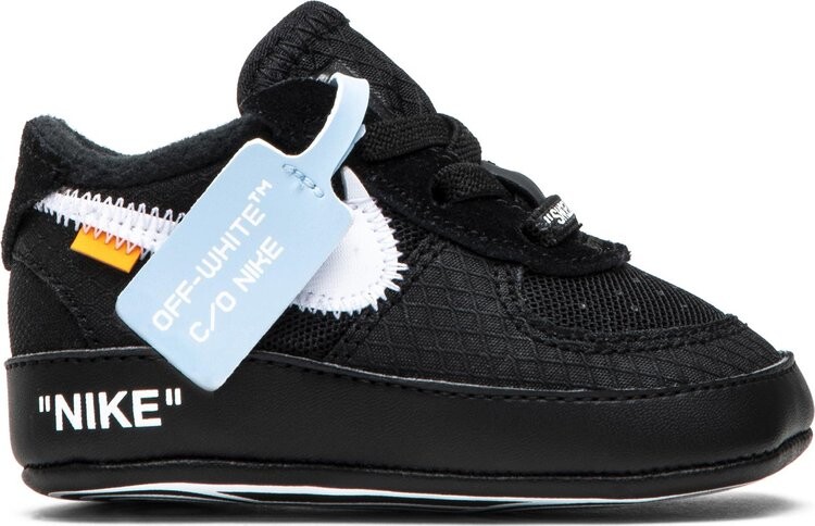 

Кроссовки Nike Off-White x Air Force 1 Low CB 'Black', черный