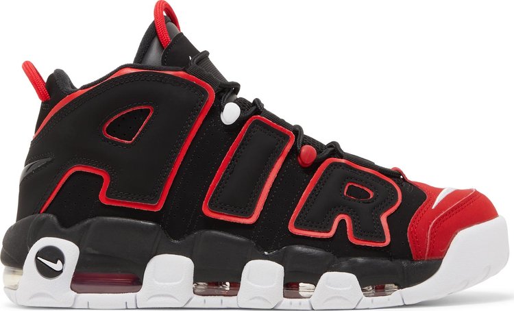 Кроссовки Nike Air More Uptempo '96 'Red Toe', черный - фото