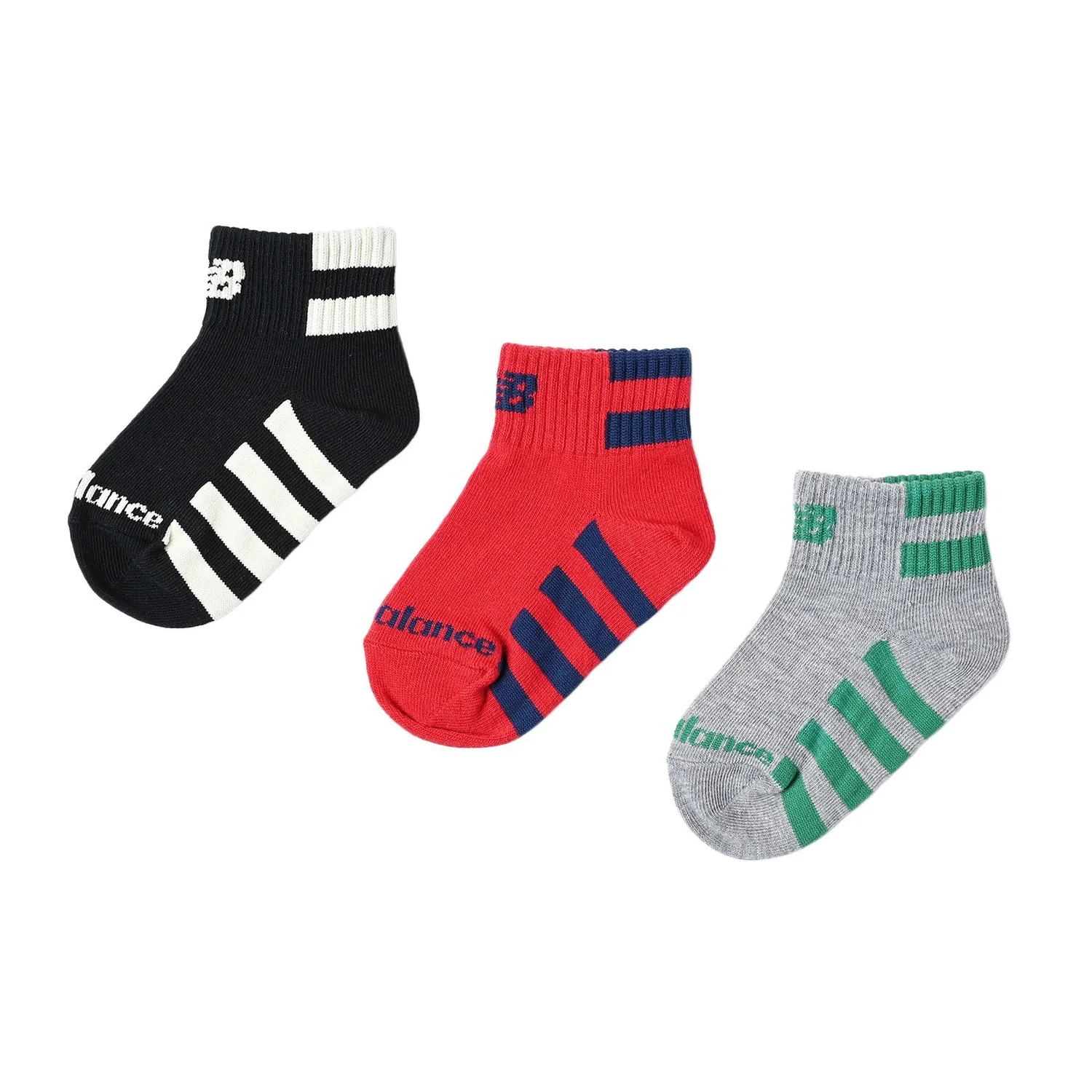 Детские носки из трех частей New Balance, AS3 Assorted Colors 3