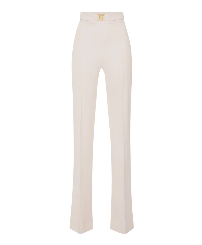 

Прямые брюки Elisabetta Franchi, бежевый