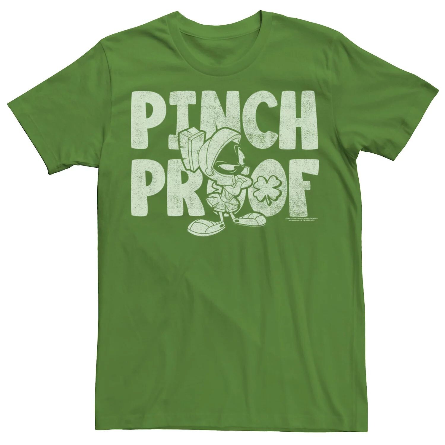 

Мужская футболка Looney Tunes St. Patty's Marvin The Martian Pinch Proof Pro Licensed Character