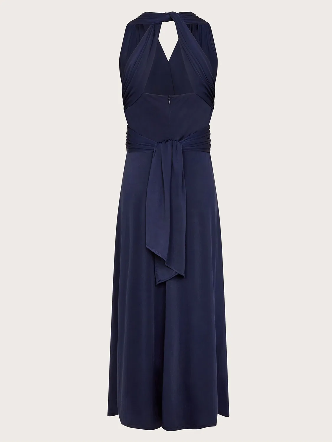Платье макси Monsoon Tia Twist Prom, Blue — фото 3