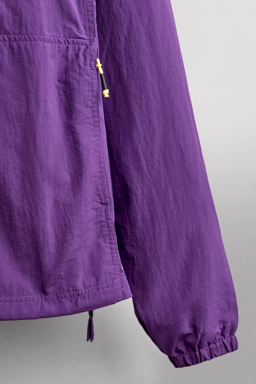Техническая куртка кенгуру ZARA, Purple — фото 4