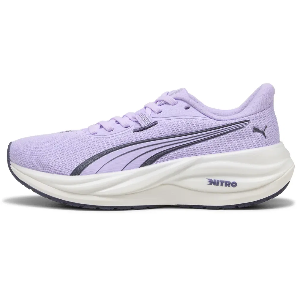 Детские кроссовки для девочек с амортизацией Electrify Nitro 5 Puma, Purple — фото 3