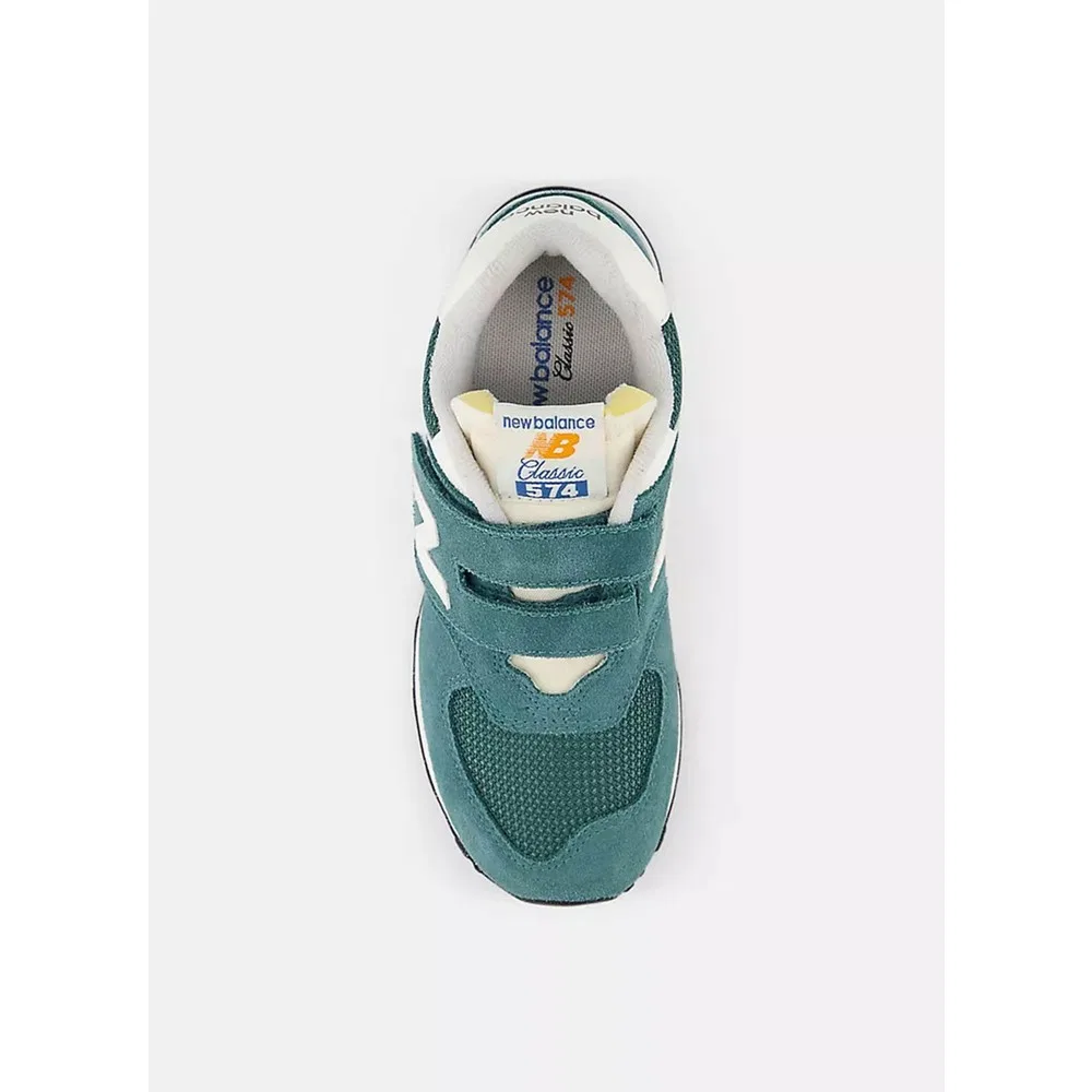 Детские кроссовки для мальчиков с принтом 574 Lifestyle Shoes New Balance, Green — фото 4