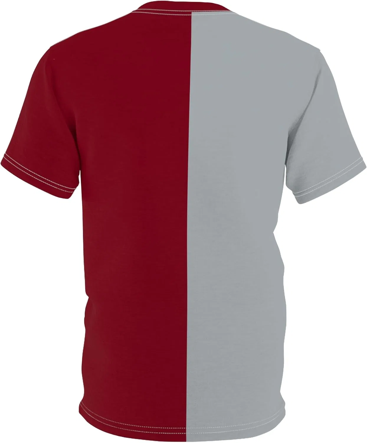 Женская футболка с контрастной строчкой, Regular Fit, White Stitching — фото 3