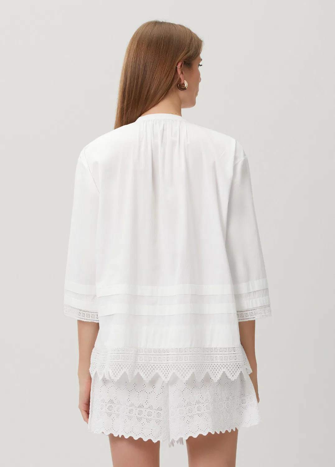 Блуза Polo Ralph Lauren, white — фото 4