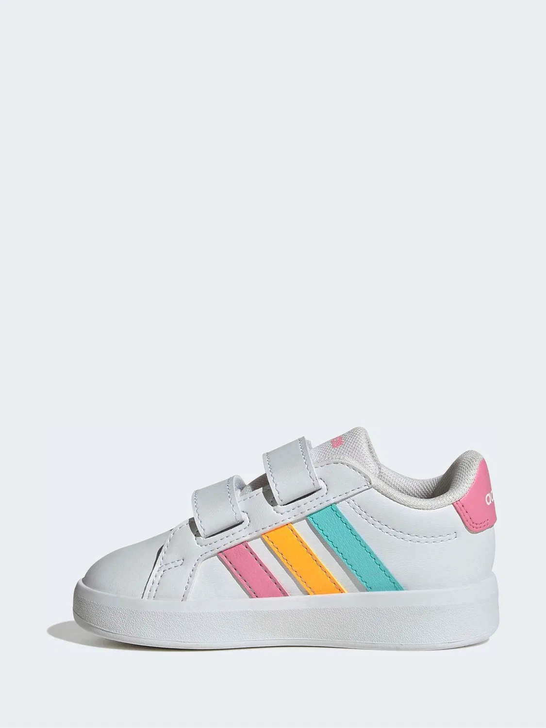 Кроссовки теннисные Grand Court 3.0 adidas, белый/мульти — фото 2