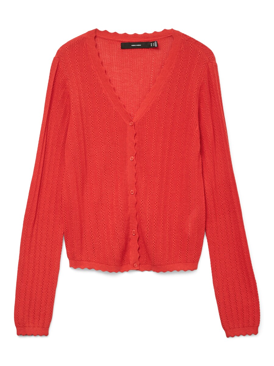 

Вязаный кардиган VERO MODA VMLuxlight, красный