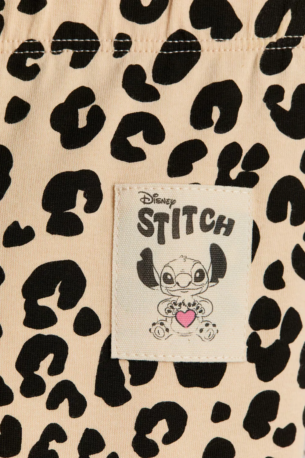 Хлопковый комплект из 2 предметов с принтом H&M, Dunkelgrau/Lilo & Stitch — фото 2