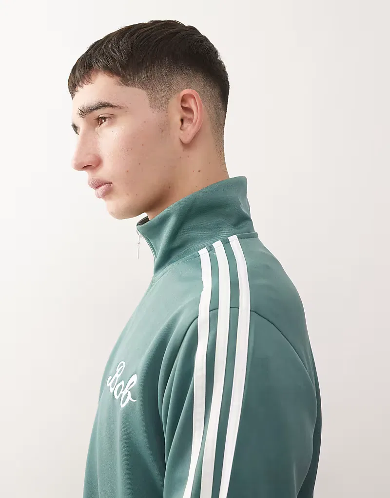Спортивная куртка Adidas Football Jamaica Bob Marley, зеленый — фото 4