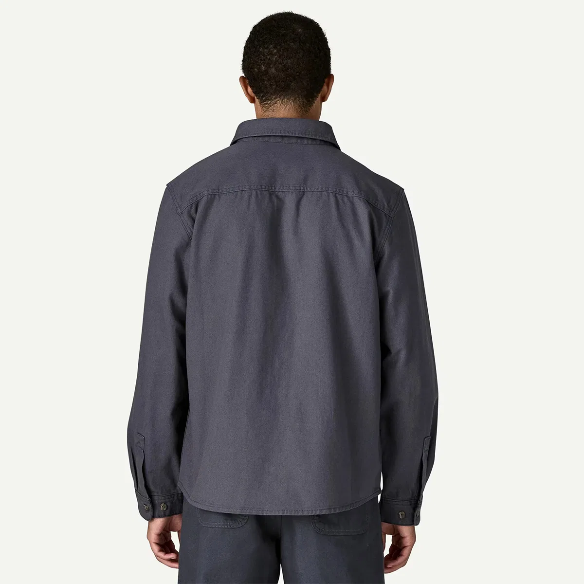 Мужская рубашка из канваса Point Reyes Canvas Shirt Patagonia, Smolder Blue — фото 3