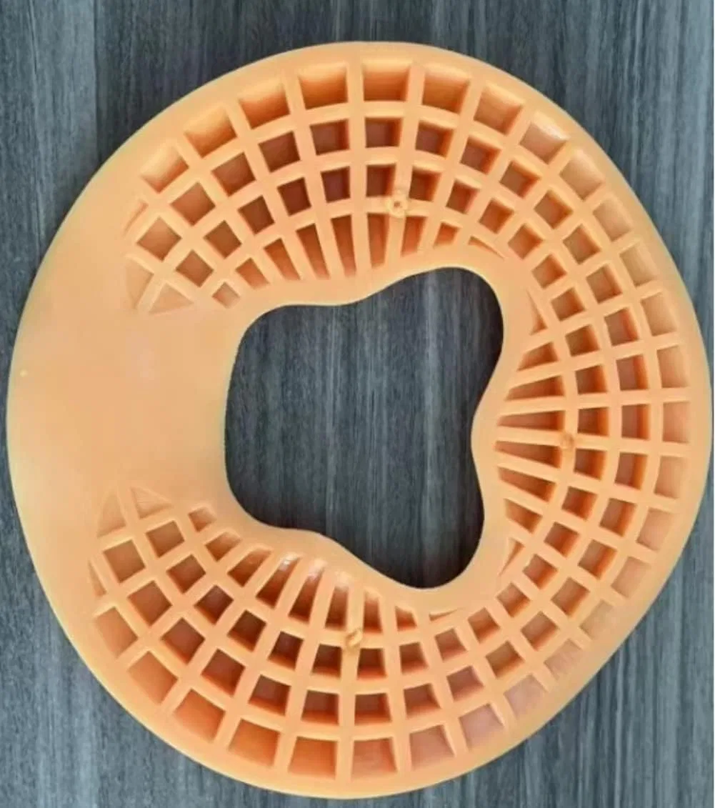 Массажная подушка Silicone, anso, Желтый — фото 4