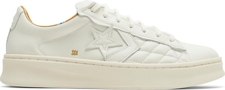 

Кроссовки Converse Shai Gilgeous-Alexander x Pro Leather Lift Platform Chase the Drip, кремовый, Бежевый, Кроссовки Converse Shai Gilgeous-Alexander x Pro Leather Lift Platform Chase the Drip, кремовый