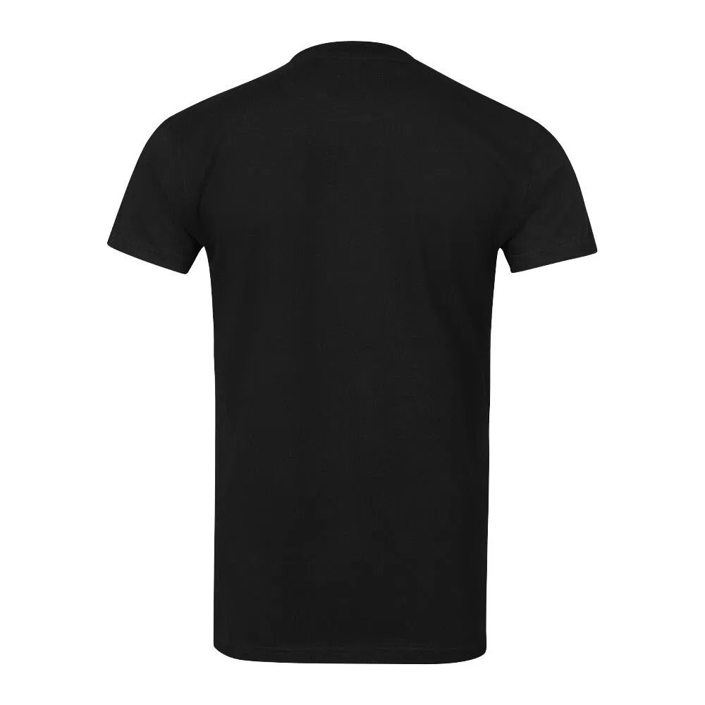 Мужская футболка с принтом Community Perfo Script Shirt Adidas, Schwarz — фото 2