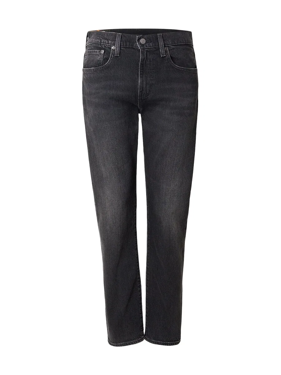 Джинсы LEVI'S Regular '502 Taper' из черного денима