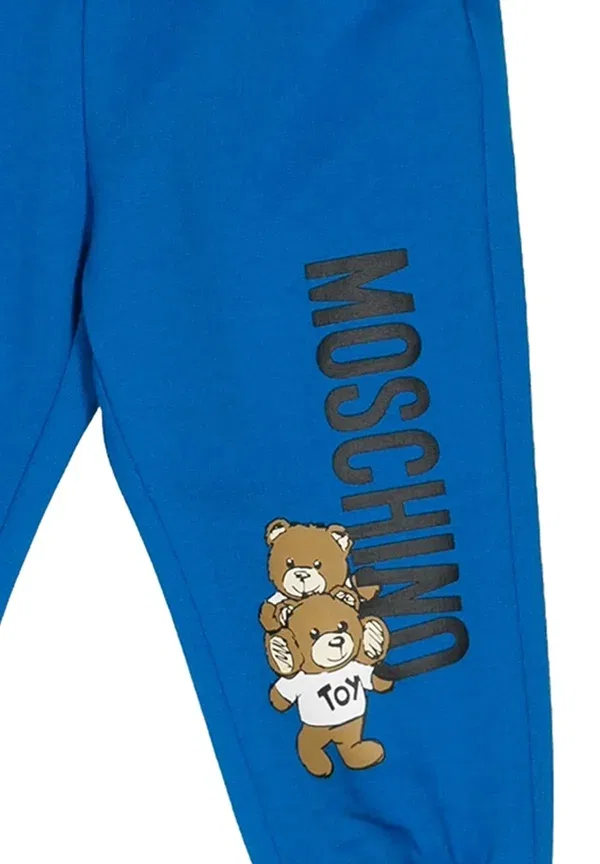 Детские брюки Moschino, синий — фото 3