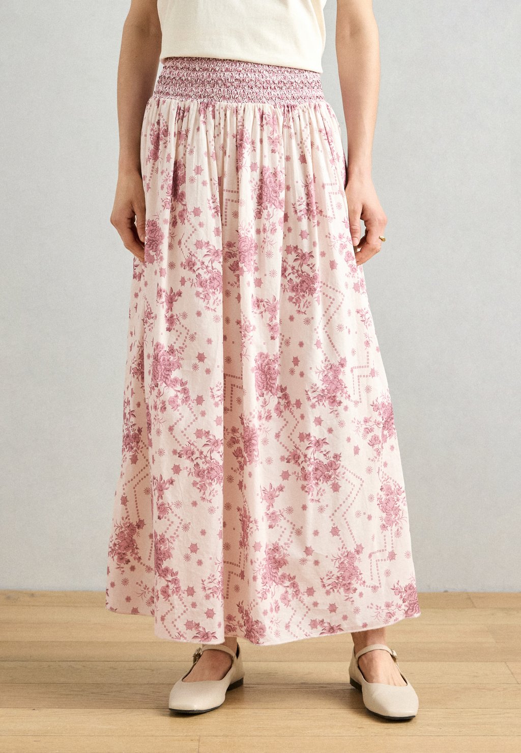 

Юбка макси SKIRT Lollys Laundry, цвет Rose