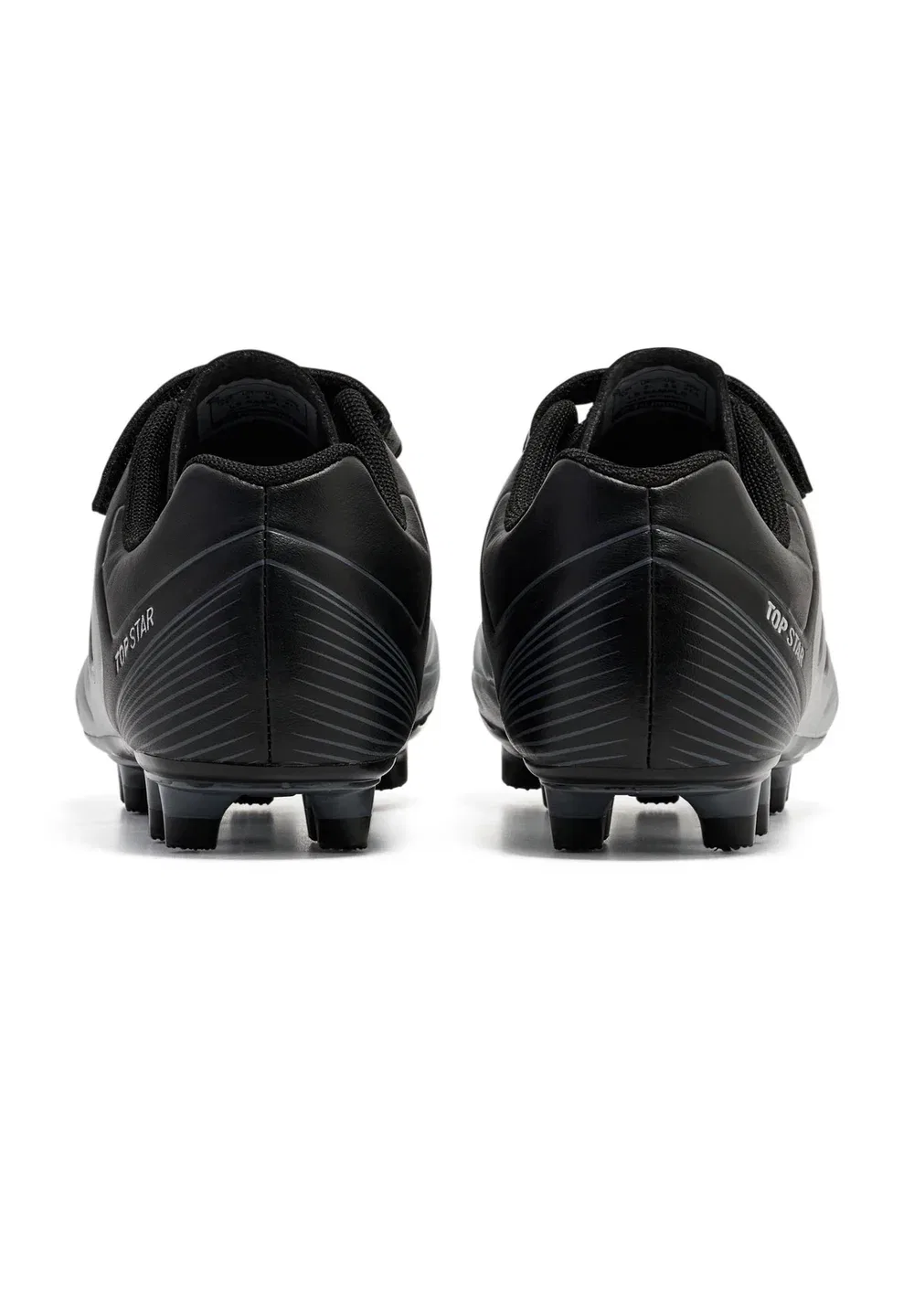Кроссовки Top Star FG 2.0 VC JR унисекс Hummel, Black Silver — фото 4