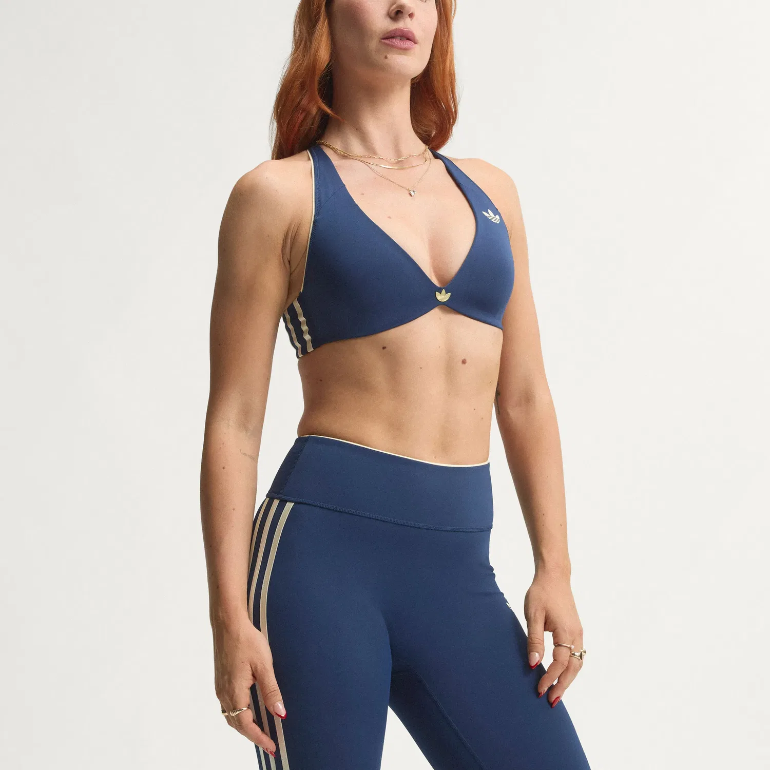 Женское спортивное белье Dark Indigo Adidas Originals, Темно-синий — фото 3