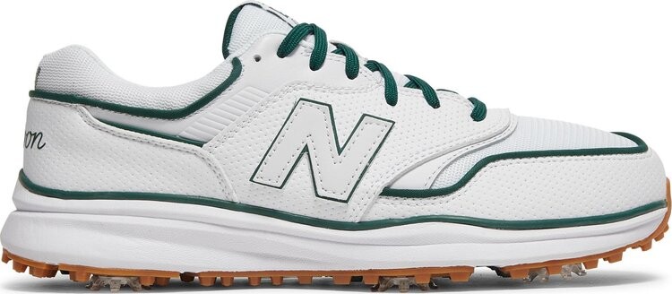 Бутсы New Balance Malbon Golf x 997G 'White Green', белый — фото 2