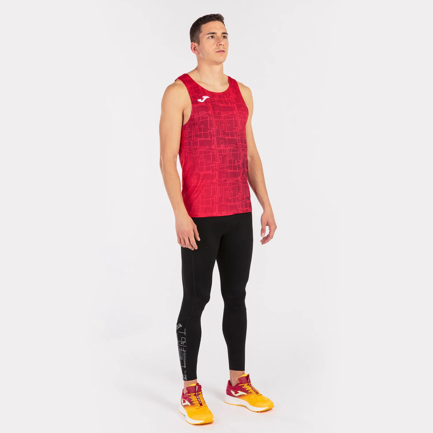 Детская футболка с принтом Joma Elite VIII, Цвет: Красный — фото 4